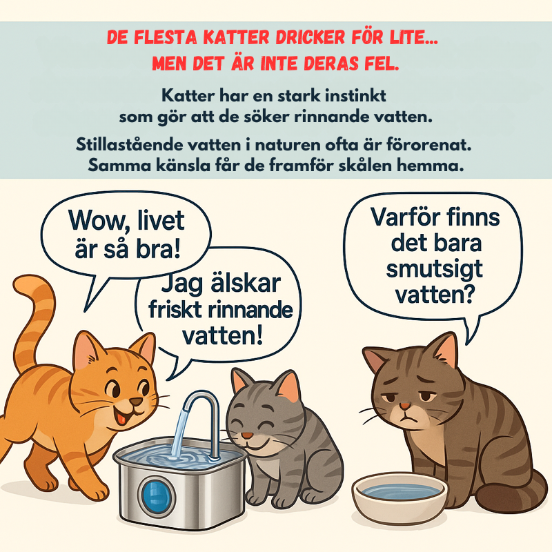 Hälsofontänen för Katter™