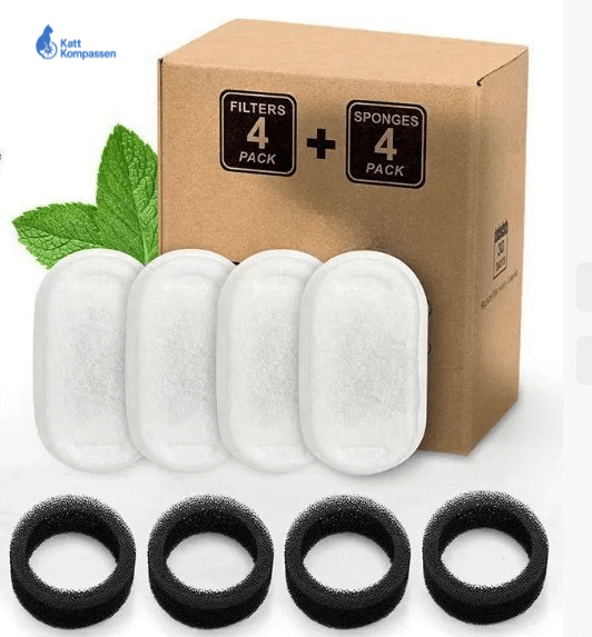 Filter 4-pack till Vattenfontänen™